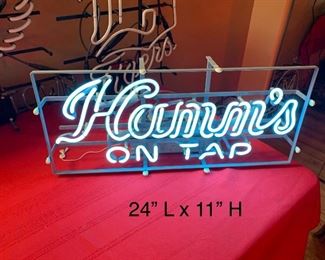 HAMM'S ON TAP NEON SIGN