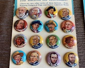 YANK JUNIOR EDUCATIONAL BUTTON COLLECTION