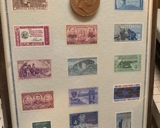 ABRAHAM LINCOLN STAMP COLLECTION