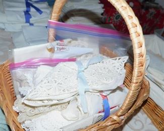 Lace collars and other hand-work