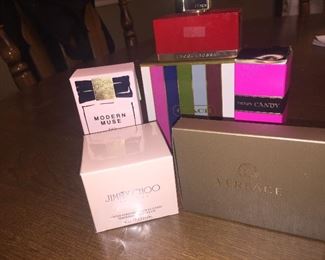 Collection of new in box designer perfumes. 