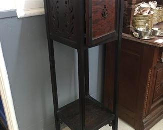 1865 family piece - tobacco cabinet, candle holder?