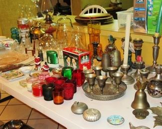 toledo table full of stuff
