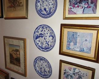 toledo blue plates