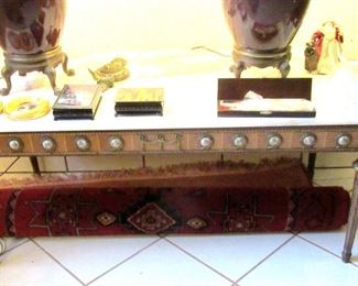 toledo low table with rug
