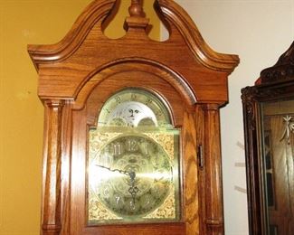 toledo grandfather clock face