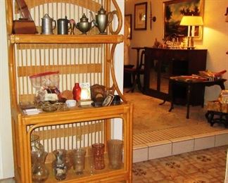 toledo bamboo wall unit
