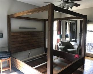 Large king size bed