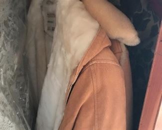 Sheep skin coat