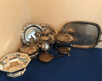 Silver plate items