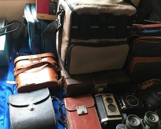 Vintage cameras