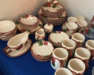 Franciscan Apple china set