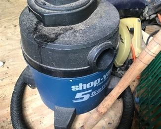 Small shop vac