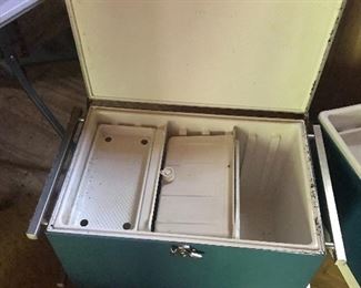 Vintage Coleman cooler (#1)