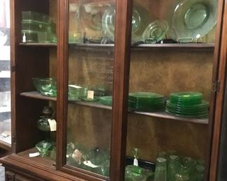 Vintage Vaseline Glass