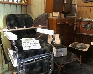 Antique Theo Koch Barber Chair