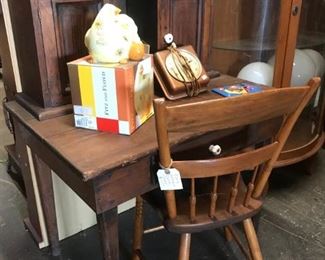 Antique School Desk 