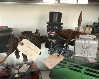 Antique Cast Iron Banks