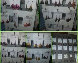Large selection of new earrings (Kimberly's Antiques Closeout)