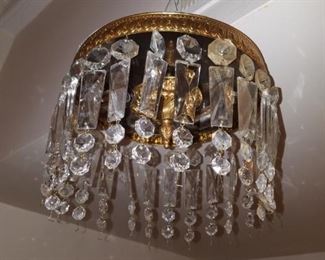antique bag chandelier