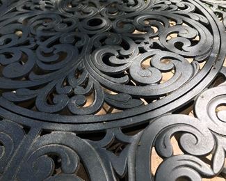 Lazy Susan Patio Table