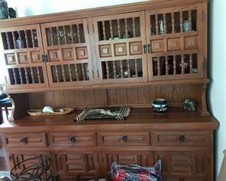 Teak Dining Hutch From Mexico