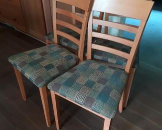 4 dining room chairs