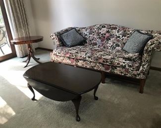 Sofa, Coffee & Side Table