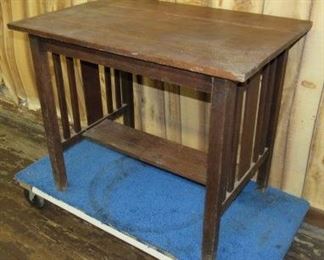 Oak Mission Style Table