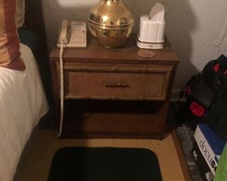 bamboo dresser and nightstand