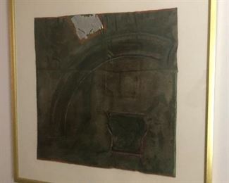 Multimedia art on paper