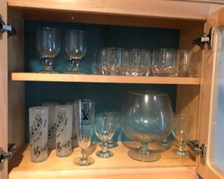 glass and bar ware
