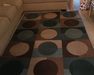 Modern area rug