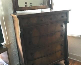 Beautiful matching chest with mirror