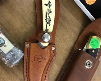 Ducks Unlimited Knife and holder