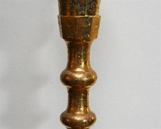 Tall Brass Floor Candle Holders