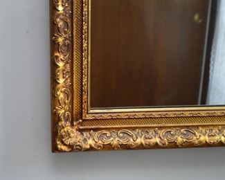 Wall Mirror with Gilt / Gold Tone Frame
