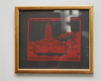 Framed Chinese Papercuts