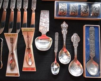 Souvenir Spoons & Norwegian Pewter 