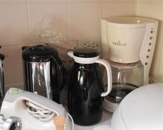 Gevalia Coffee Maker, Coffee Servers