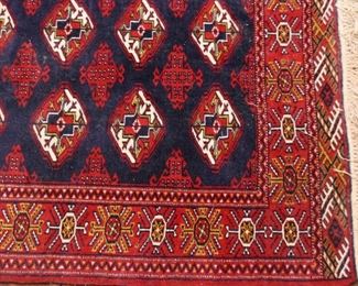 Tekke Bokhara Iranian Carpet / Rug (Approx 63" x 43.5")