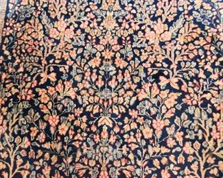 Oriental Tabriz Carpet / Rug (Approx 98" x 58") 