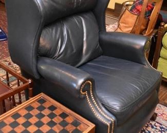 Recliner with Nailhead Trim