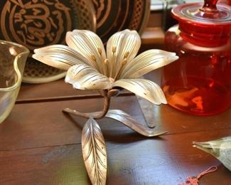 Metal Flower Decorative Piece