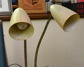 MCM Double Desk Lamp