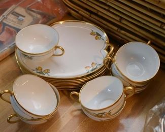 Vintage China Luncheon Plates