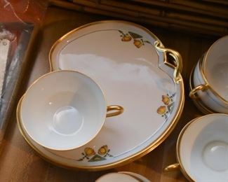 Vintage China Luncheon Plates
