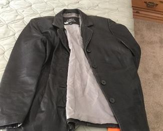 Men leather jacket