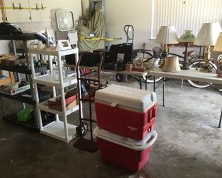 Garage contents