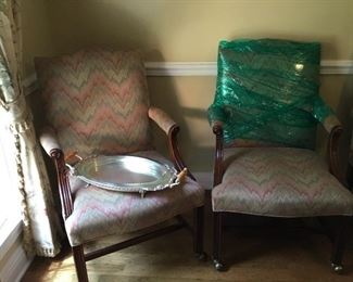 Set of two Marsha Washington chairs